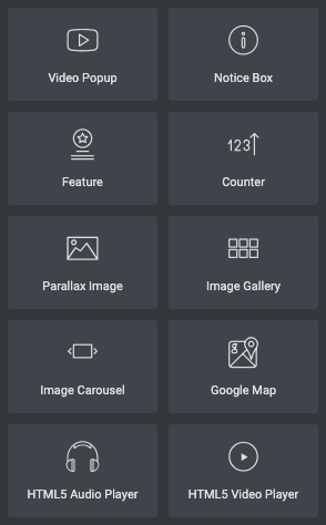 Content Elements - Rouben WordPress Theme Documentation
